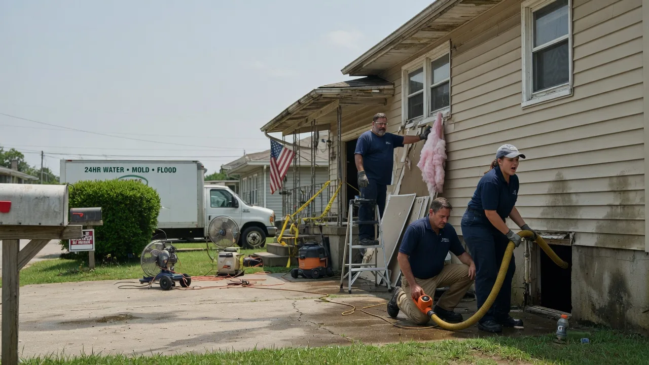 Water Damage Repair in Westley, CA near me